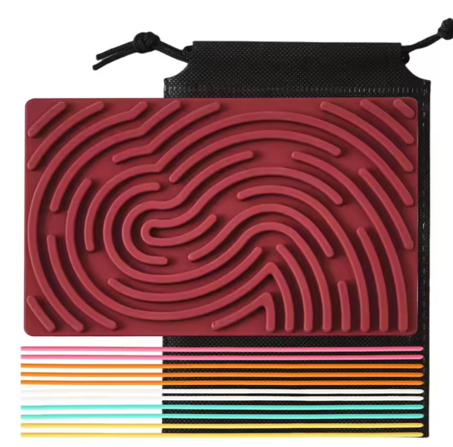 Tablero silicona sensorial