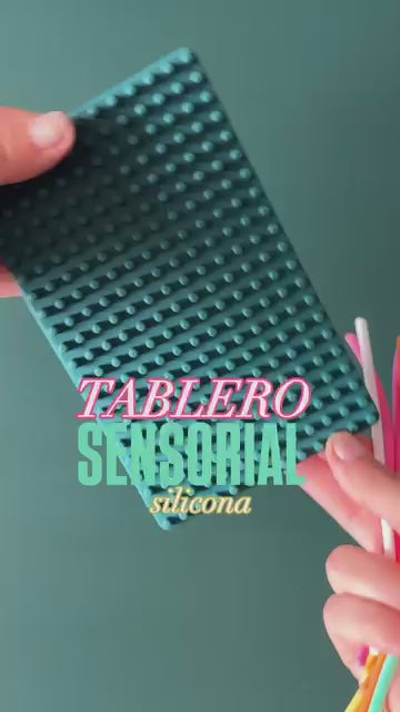 Tablero silicona sensorial